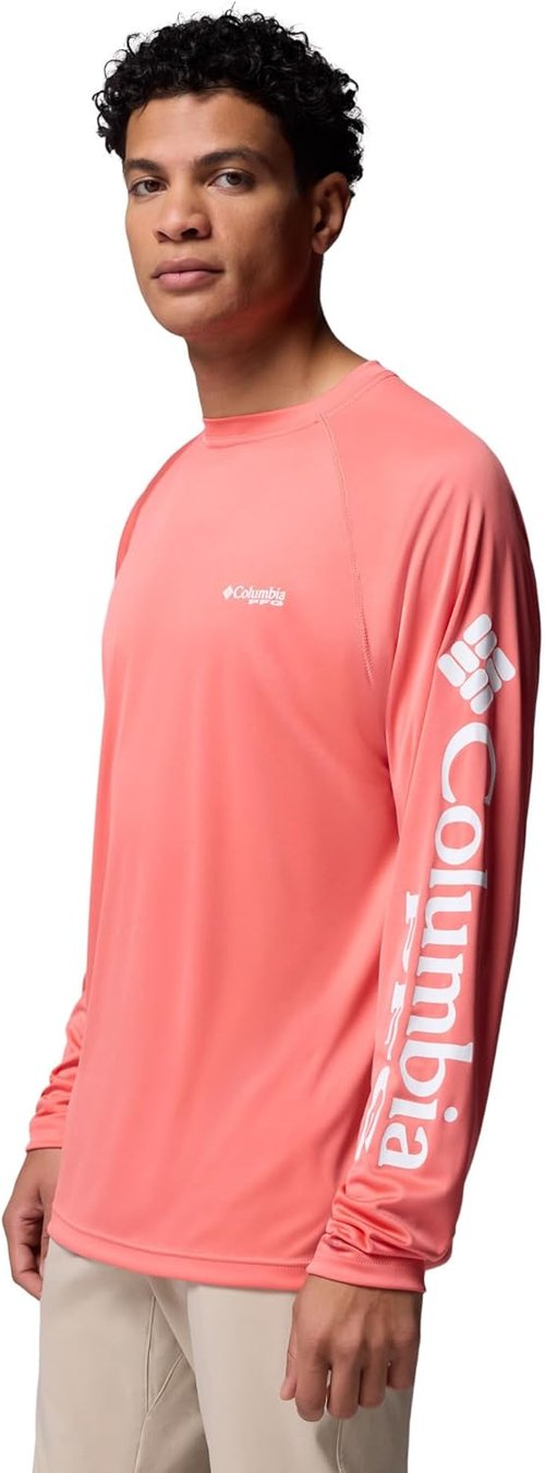 Columbia Men's PFG Terminal Tackle Shirt - Lightweight, Quick-Dry Fabric | Ideal for Fishing & Outdoor Activities