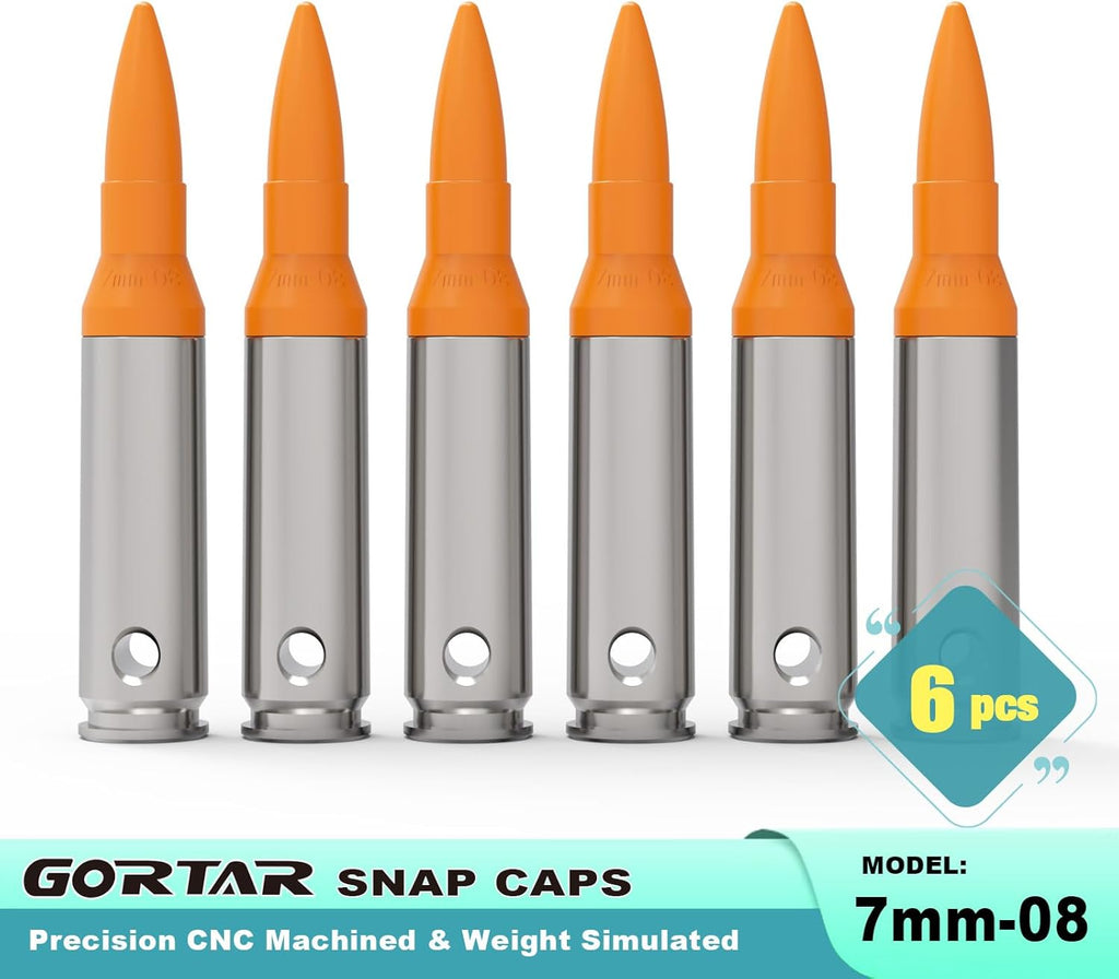 Snap Caps Training Dummy Rounds - Safe Loading Practice with Realistic Weight | Ideal for Firearms Training