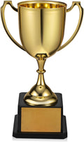 Veemoon Trophy Award - 7.5 Inch Plastic Trophy Cup for Party Favors & Competitions | Gold