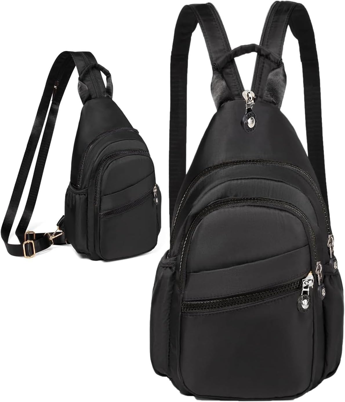 Xsecnua Small Crossbody Sling Bag - Versatile Mini Backpack for Travel | Stylish Chest Bag