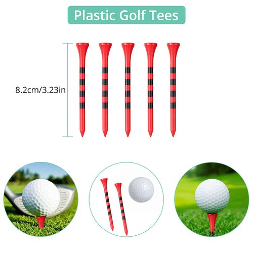 VINTEAM Golf Accessories Gift Set, Golf Towel, Golf Club Brush with Groove Cleaner, Foldable Divot Repair Tool with Ball Marker, Club Groove Cleaner Set and Golf Tee Holder - Golf Club Cleaning Kit