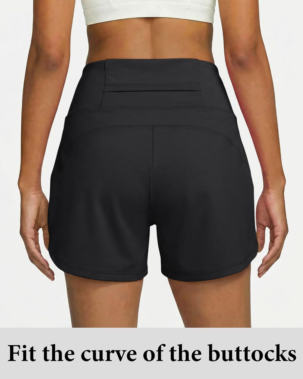 Skiennix Women's Running Shorts - High Waisted Quick Dry Athletic Shorts with Pockets | 3.5 Inch