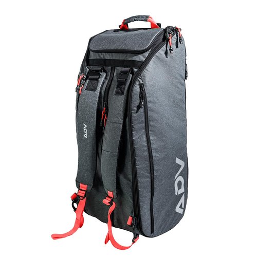 ADV Pro Tennis Bag V3 - Game-Changing Tennis Racquet Bag, Tennis Racket Bag & Backpack with Cooler, Sweat & Shoe Compartment, and Unmatched Organization, Designed for Men and Women (Lava)