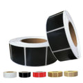 1 Inch Target Pasters, 2000 Pieces (2 Rolls) Adhesive Markers for Shooting Practice - Black