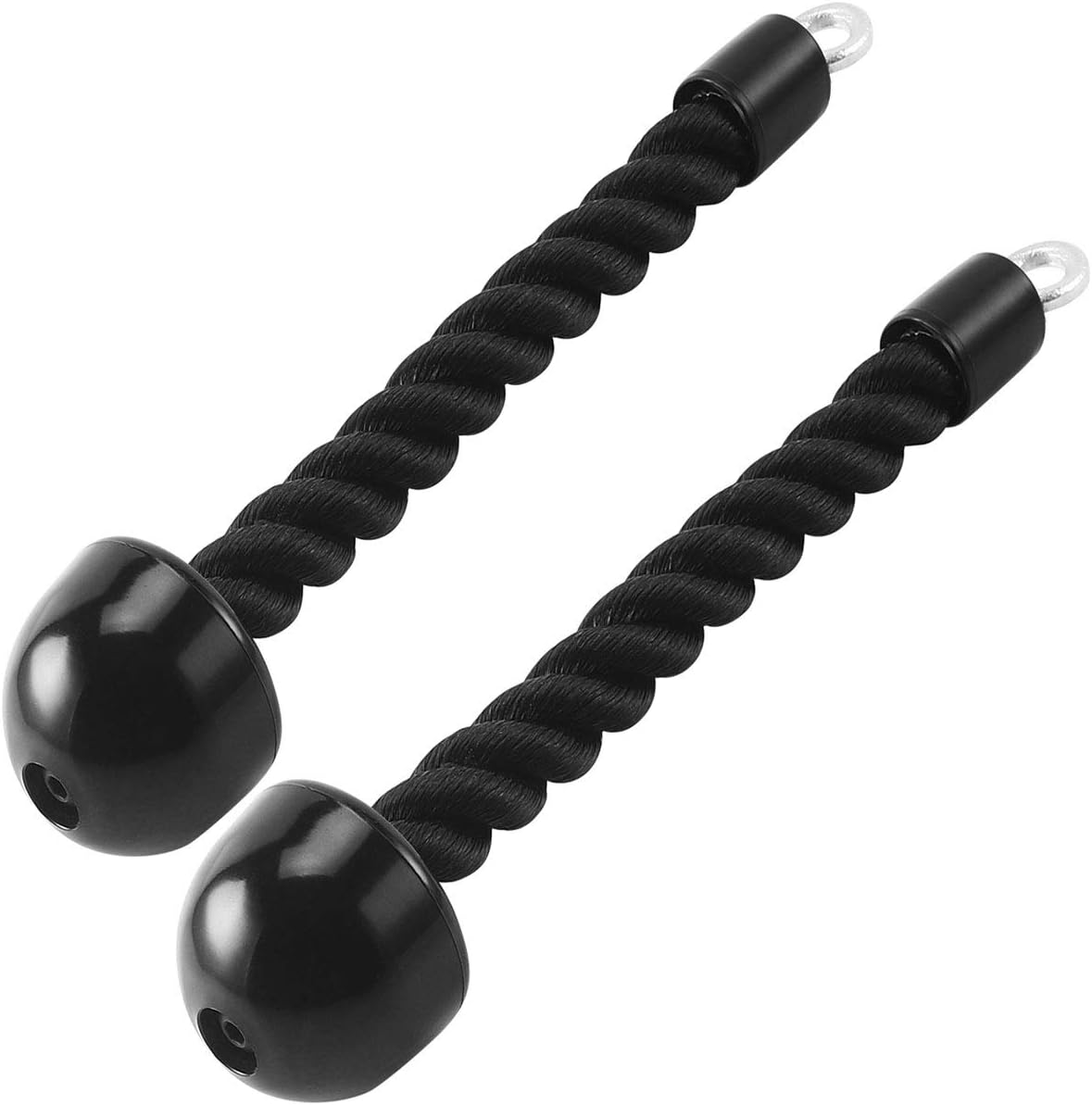 Skiennix Pull Down Rope - Single Grip Tricep & Bicep Exercise Attachment for Cable Machines