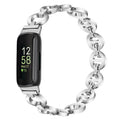 Dhwazz Women Band for Fitbit Inspire 3 / Inspire 2 HR Dressy Jewelry Stainless Steel Strap