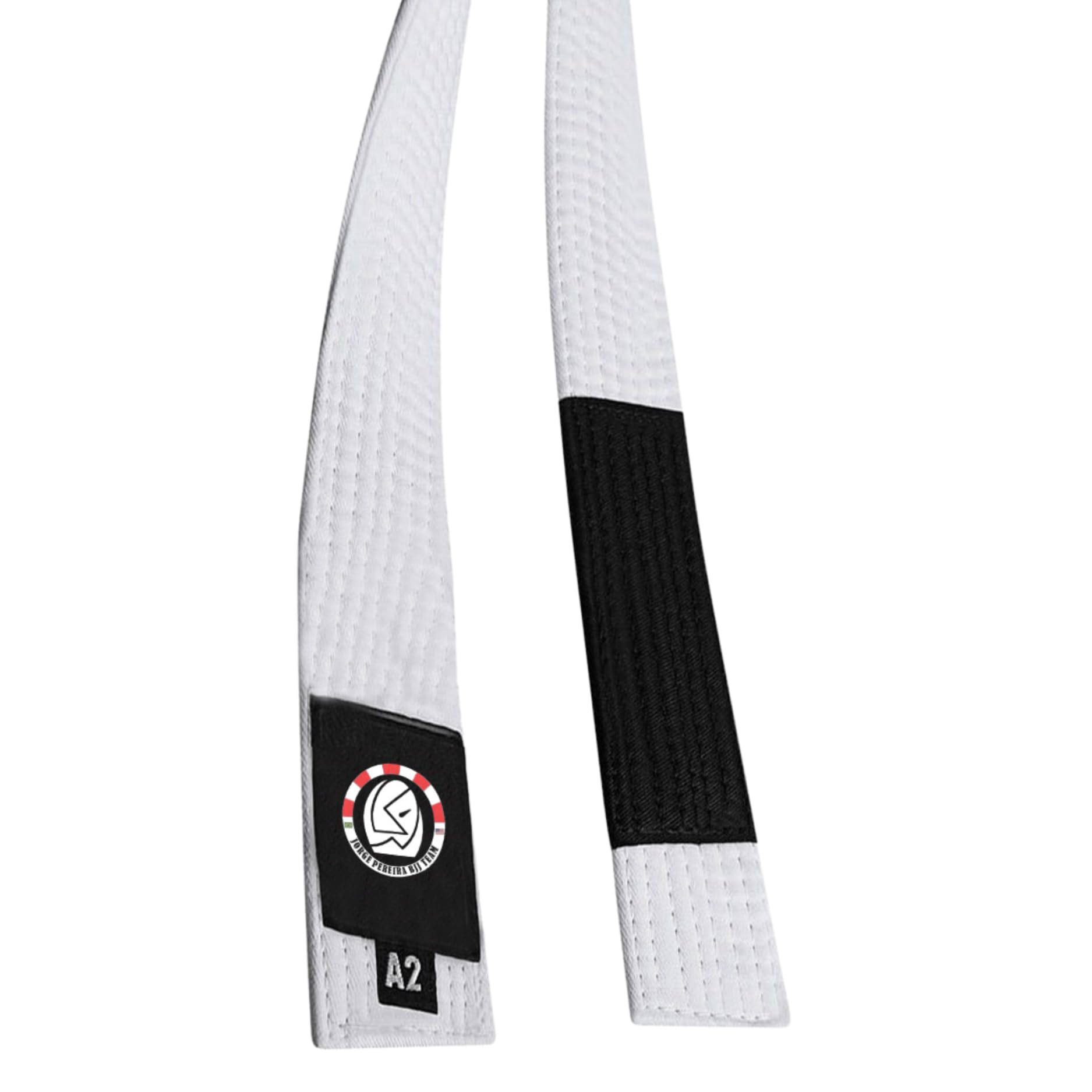 Rio Heroes Jorge Pereira BJJ Premium Ranked White Belt, For Men & Women, Durable Twill Cotton, Brazilian Jiu Jitsu Gear (A1, White)