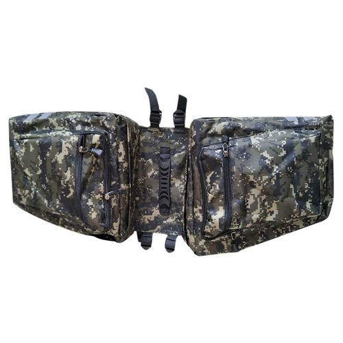 HUIOP Bike Rack Bag, Bicycle Rear Seat Bag Cycling Bike Rack Double Pannier Bag Grocery Storage Carrier Bag Pack