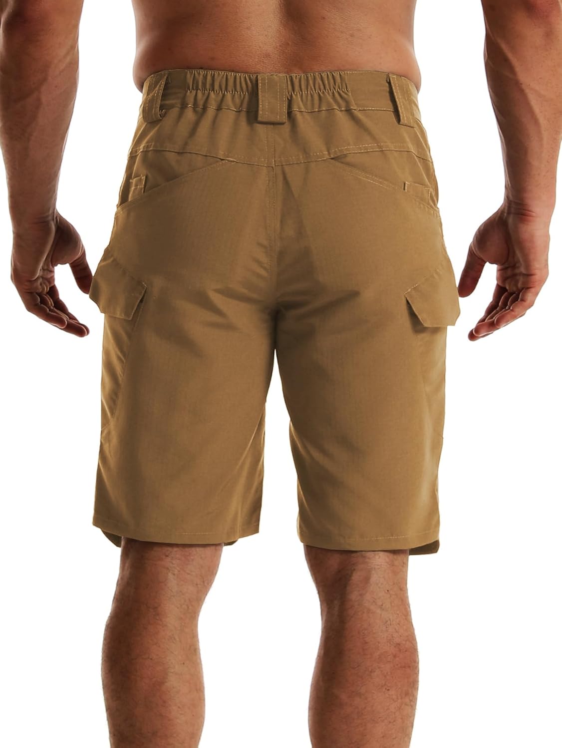 AUTIWITUA Men's Waterproof Hiking Shorts - Quick Dry Tactical Cargo Pants with Multi Pockets