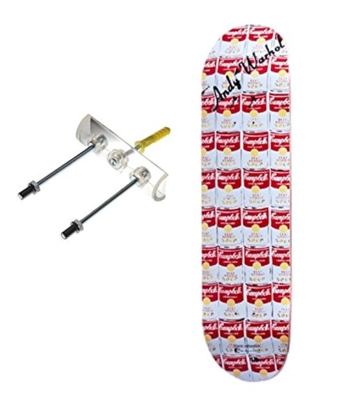 Sk8ology Skateboard Display Kit (Tube) – No Drill Bit by