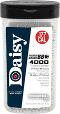 Daisy PrecisionMax .177 Cal 4000-Count Premium Grade BBs - High Performance 4.5 mm Bottle