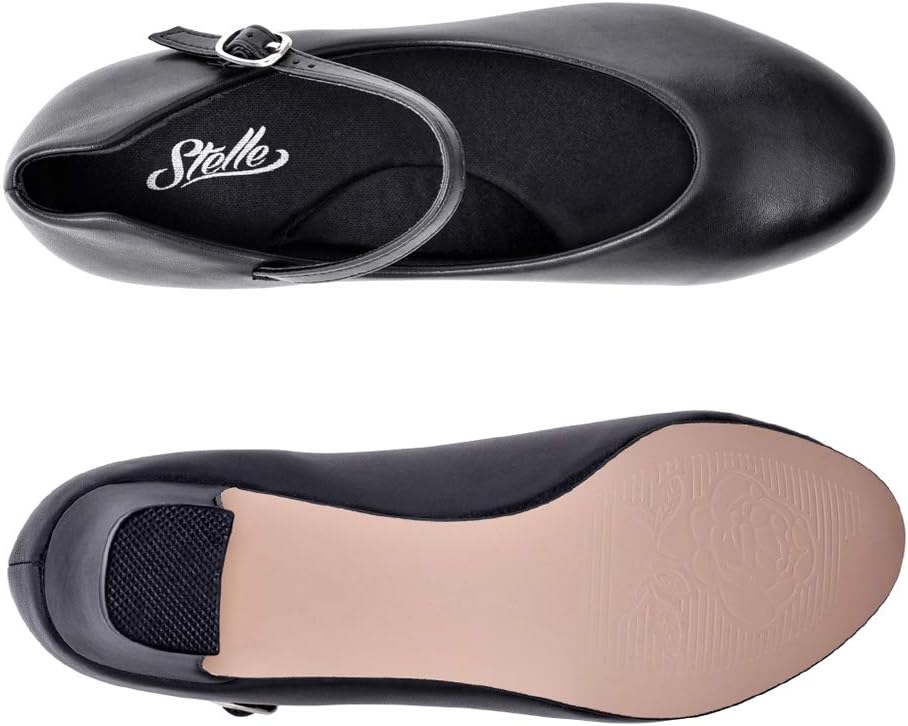 Stelle Character Shoes for Women - 2" Ankle Strap Dancing Heels for Ballroom, Salsa & Latin