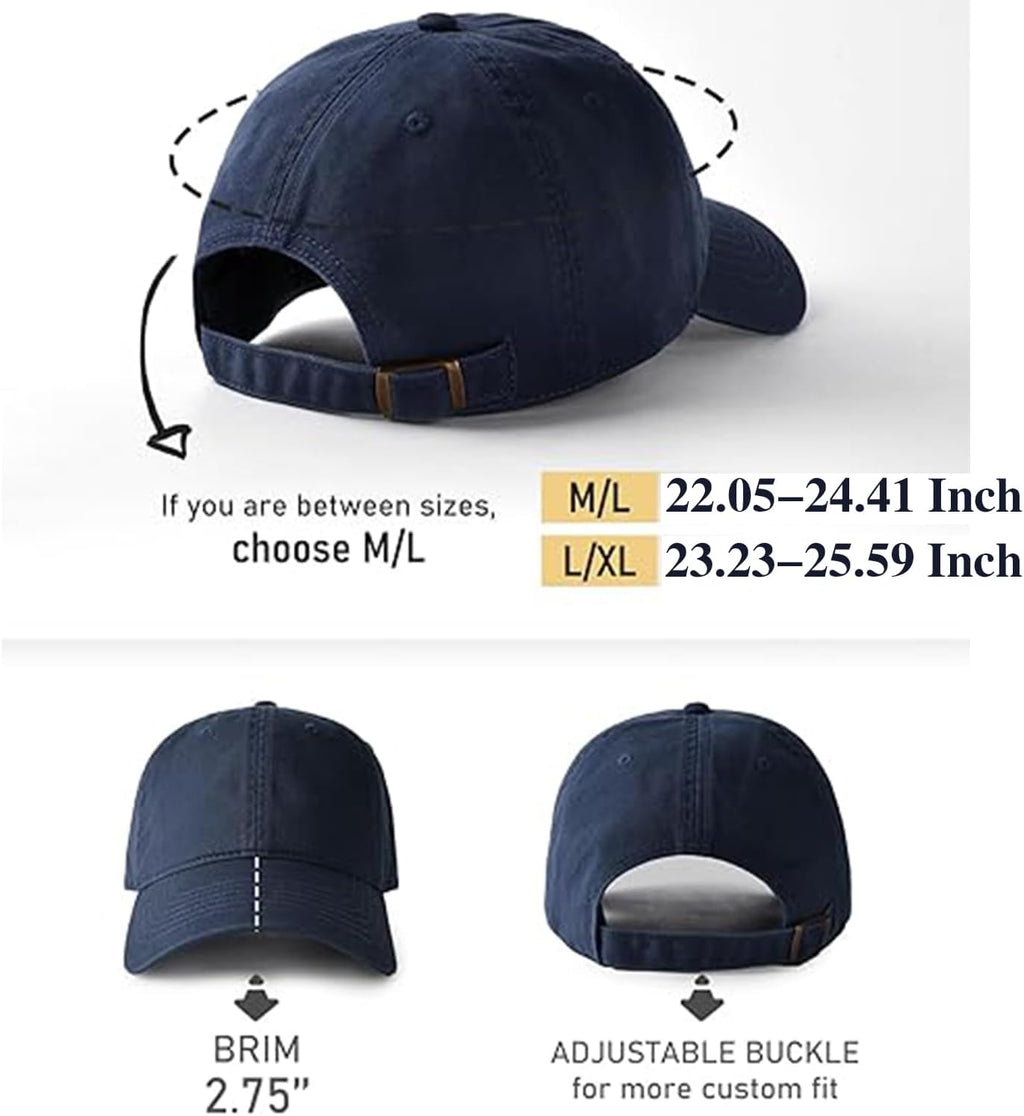 Skiennix Women's Baseball Caps - Adjustable Summer Sun Visor Hats | 2-Pack Set