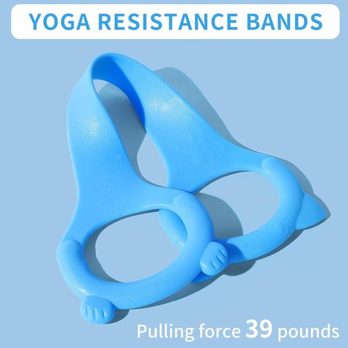 Figure 8 Fitness Resistance Band - Versatile Arm & Back Training Tool for Yoga, Pilates & Therapy