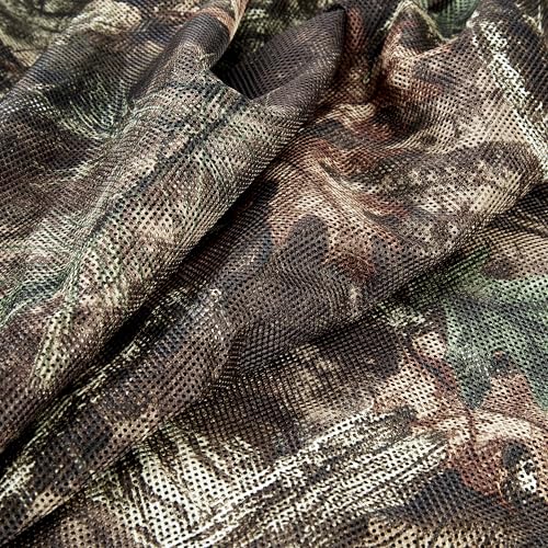Super Tree Camo 5ft x 65.62ft Camouflage Netting for Hunting & Wildlife Photography