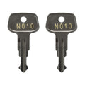 N010 Thule Replacement Keys,Thule Series Frame Key,Replacement Keys for Thule Ski, Roof,Cargo Box, Carrier Racks and Crossbars[Code N010 or N010R-010R]