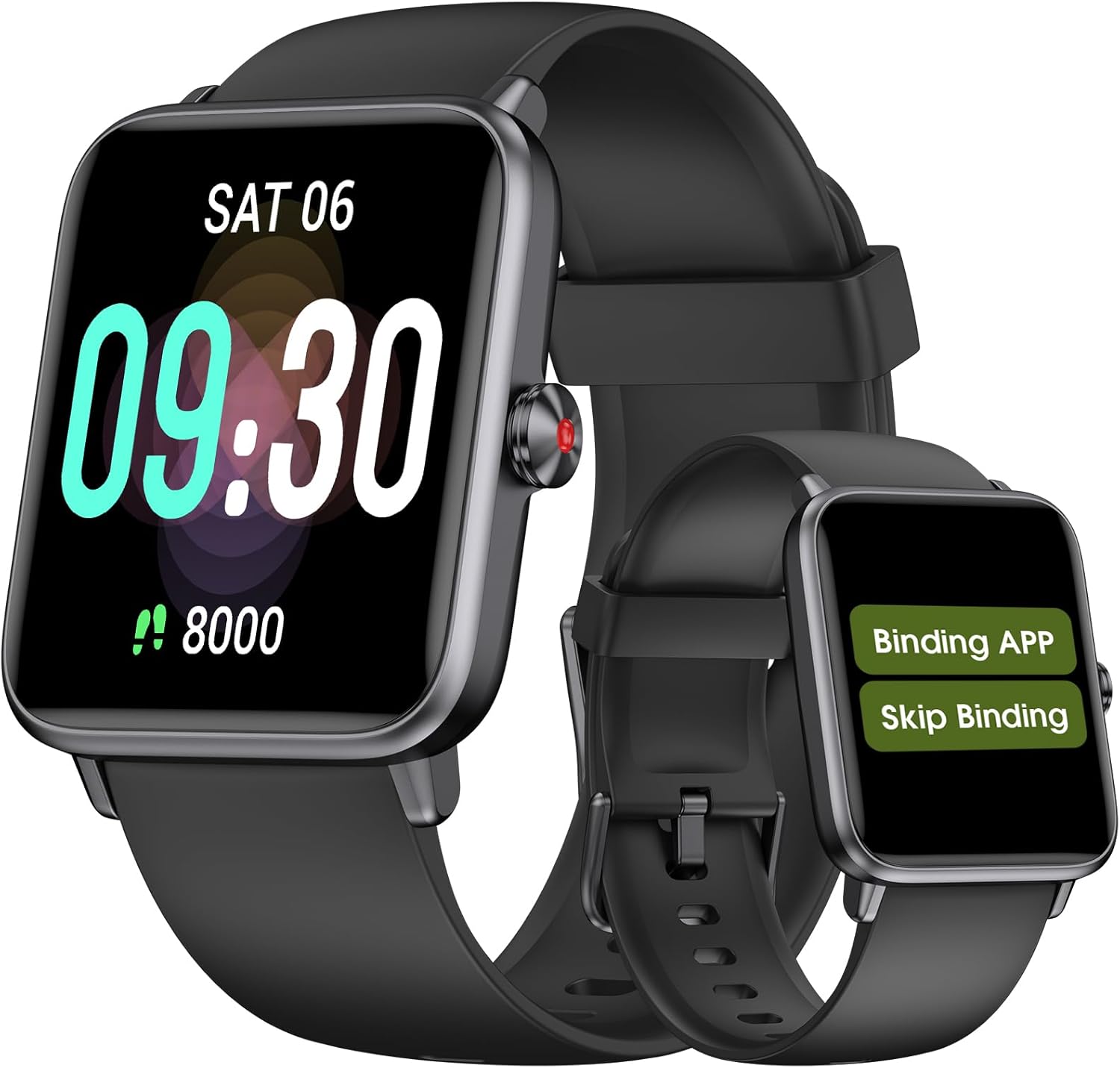 Pautios Pedometer Watch - Senior-Friendly Waterproof Fitness Tracker | Step Counter & Sleep Monitor for Men & Women