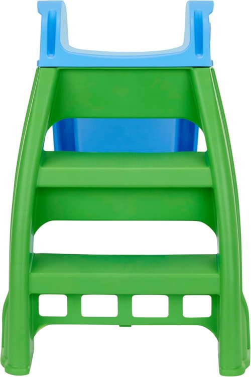 Little Tikes First Slide - Fun Outdoor Play Equipment for Kids | Blue and Green Design