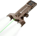 Brinyte XP22 MK3 Tactical Flashlight - 1600 Lumens Dual-Head with Green Laser & Rechargeable Design