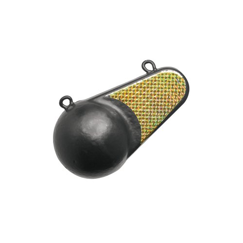 Extreme Max 3006.6877 Coated Keel-Style Downrigger Weight - 10 lbs. with Gold Flash