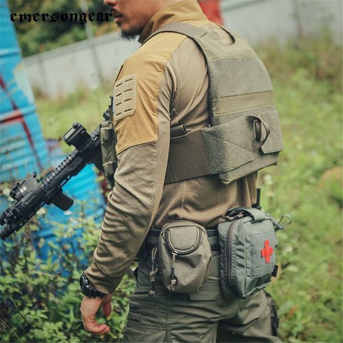 EMERSONGEAR Tactical Quick-Dry Long Sleeve Shirts for Men | Ideal for Airsoft, Paintball & Hiking
