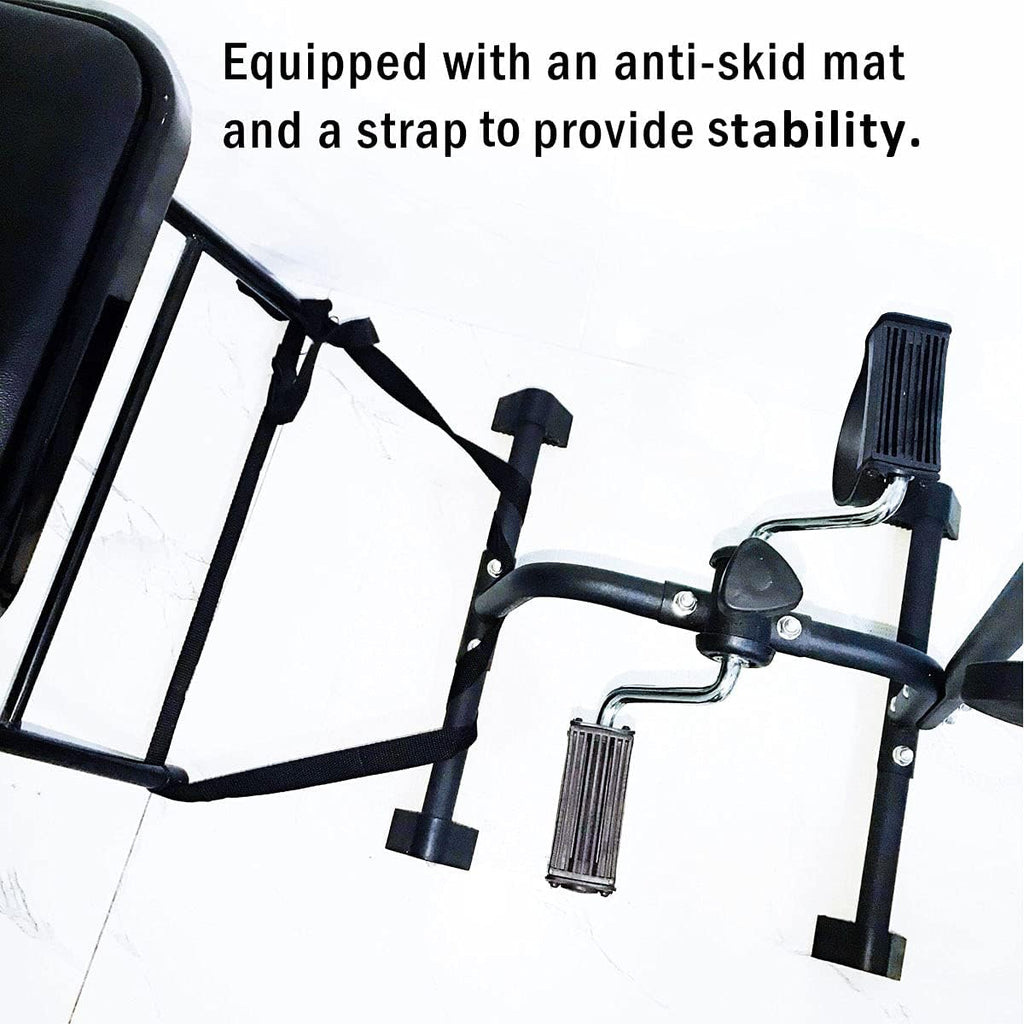 Skiennix Pedal Exerciser Bike - Adjustable Hand, Arm & Leg Fitness Equipment for Seniors | Total Body Workout