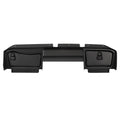 WUTIST Dashboard Cover W/Lockable Doors Compatible with 2008-2014 EZGO RXV Models Dash Cover Matte Black Plastic Steel Painted