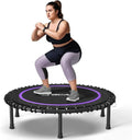 BCAN Mini Rebounder Trampoline - 450/550LBS Capacity, Foldable Fitness Trampoline for Indoor & Outdoor Use, 40"/48" Size