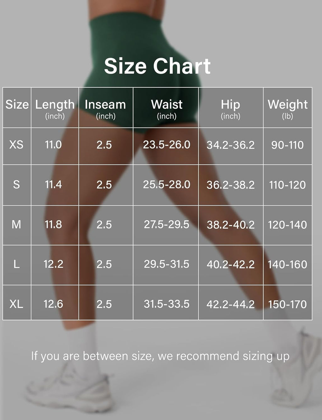 VOYJOY Women's Workout Shorts - Scrunch Butt Lifting Seamless Biker Shorts | Available in 2.5", 3.6", 4.5", 6" Sizes