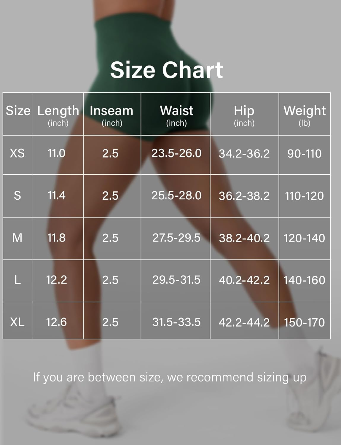 VOYJOY Women's Workout Shorts - Scrunch Butt Lifting Seamless Biker Shorts | Available in 2.5", 3.6", 4.5", 6" Sizes