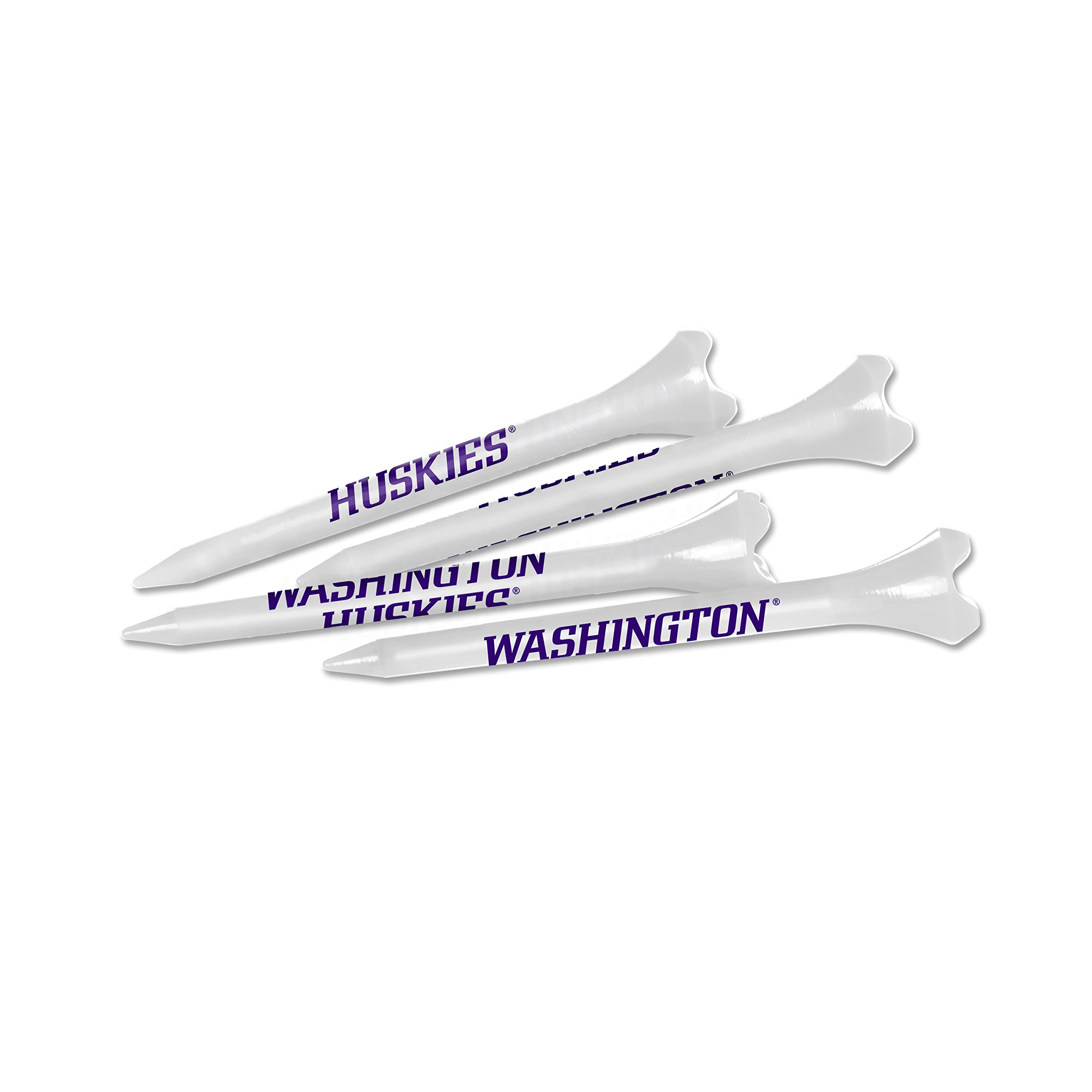 Team Effort Unisex Adult White NCAA Golf Tee Pack, White