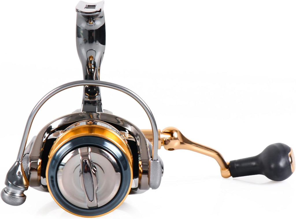 Spinning Fishing Reel - Anti-Reverse Design for Freshwater & Saltwater Fishing | Adjustable Drag