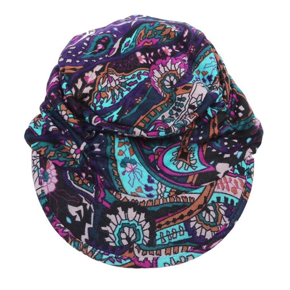 XYIYI Dazzling Color Women Cancer Headwear Soft Chemo Beanie Baseball Cap