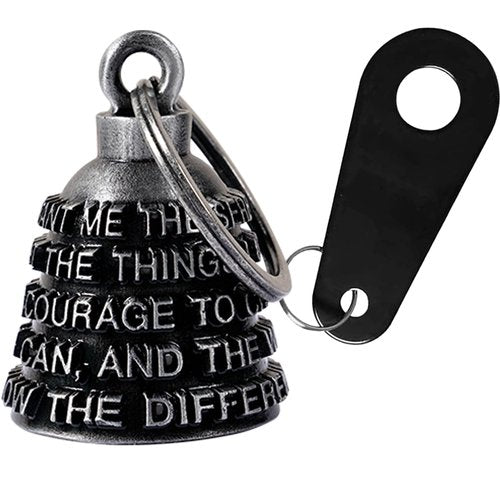 Dream Apparel Motorcycle Bell Guardian Angel Drive Away Gremlin, Biker Bell for Men Women Rider Riding with Hanger, Good Luck Gift Accessories