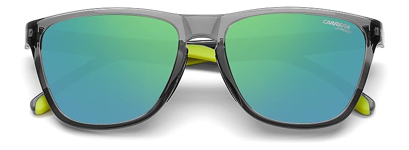 Carrera 8058/S Unisex Sunglasses – KB7/Z9 Grey 56mm + Protective Case