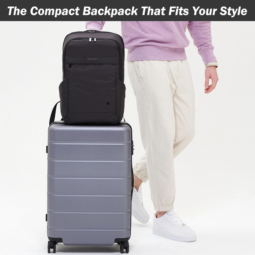 PUREVAVE Laptop Backpack - Durable Design with YKK Zippers | Unisex Style for All Users