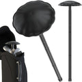Scisum Golf Travel Bag Support Pole - Heavy-Duty Alloy Steel Golf Club Protector with ABS Cover, Adjustable 27-56 Inch, Tool-Free Installation for Travel Bags