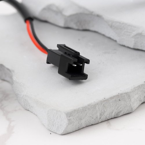 SG Store 24V-72V E-Bike 2-Pin Ignition Switch with 2 Keys SM Connector for Handlebar Twist Throttle