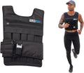 RUNFast 40lbs Pro Weighted Vest - Adjustable Fit for Enhanced Strength Training & Endurance