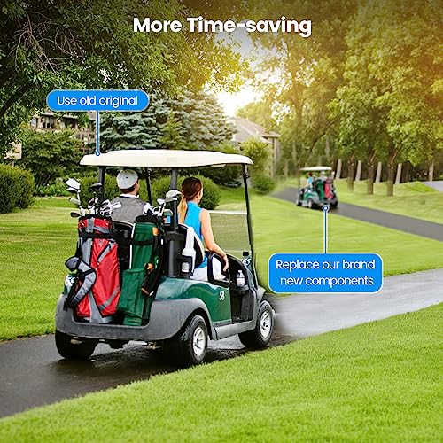 EZ-GO Golf Cart Edge Resistor Assembly 0.3Ω Replacement for Marathon 1986-1990