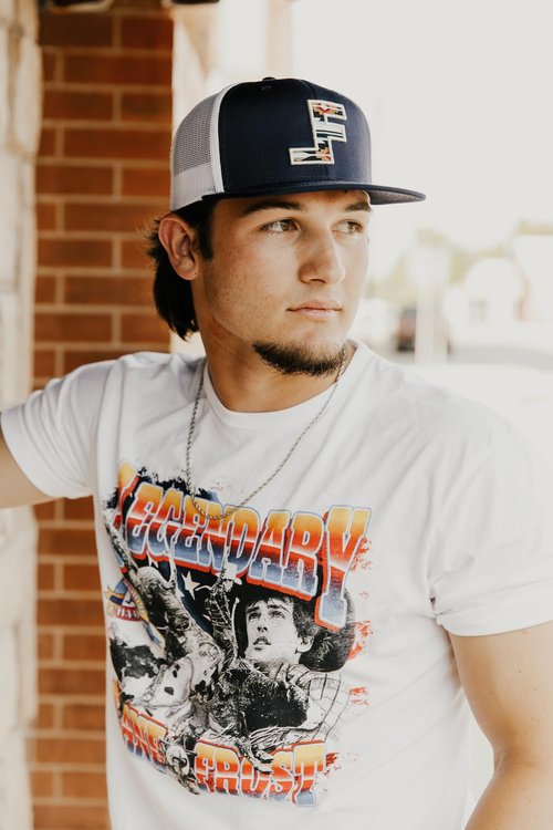 Lane Frost Rustler Cap Navy Blue