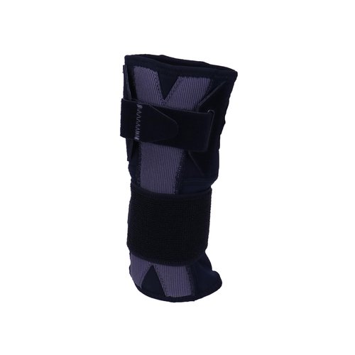MUELLER Sports Medicine Comfort Flex Wrist Stabilizer, Wrist Pain Relief Support for Men and Women, Ideal for Carpal Tunnel, Tendinitis, Arthritis, Black, One Size