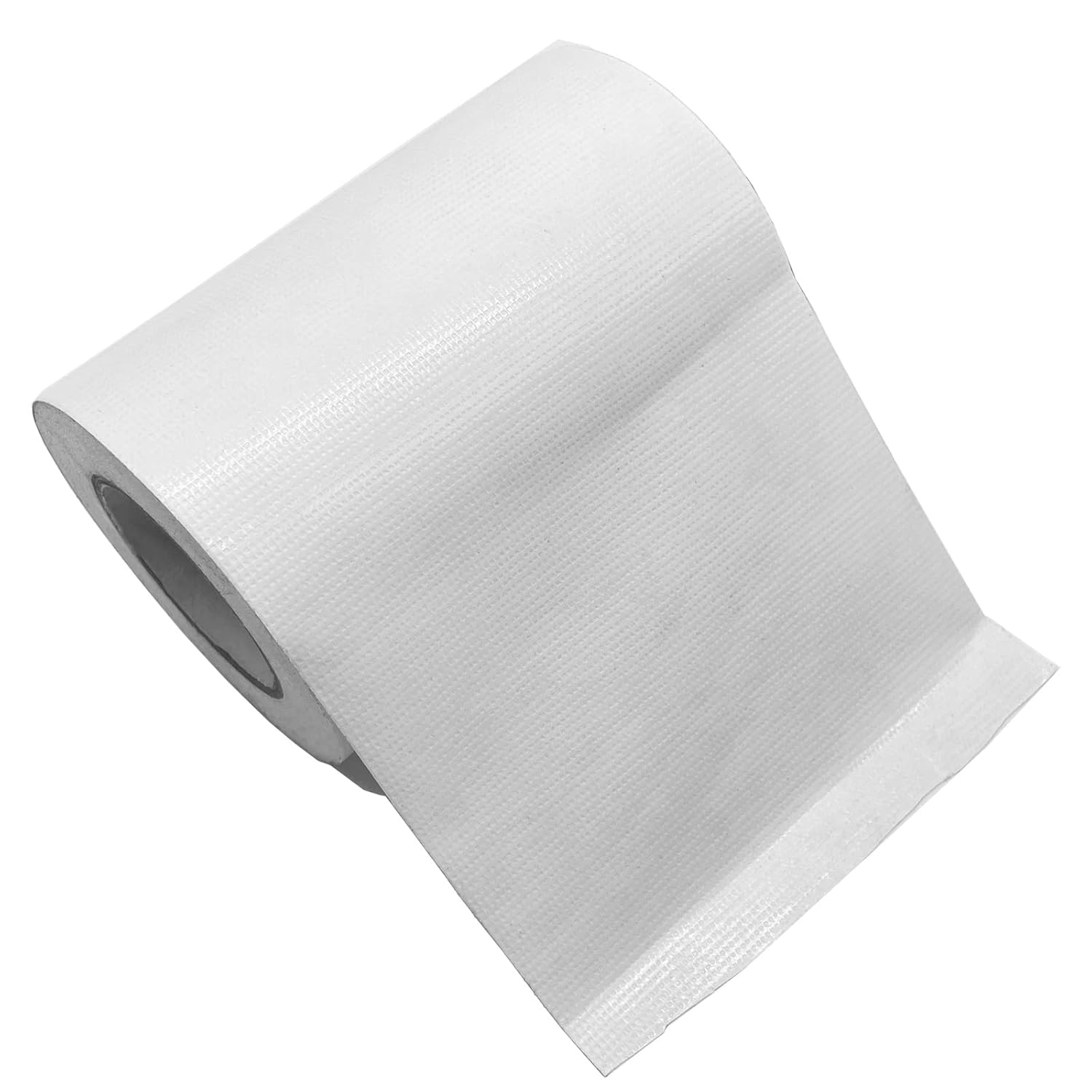 White Repair Tape - 4 Inch x 30 Feet | Strong Adhesive Waterproof Tarp Repair for RVs, Tents & Boats