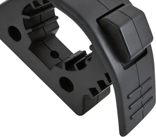 MusixiA Shovel Holder - Quick Release Rubber Clamp Grip Mount Kit for Roof Racks | Fits 1"-1.5" Diameter, Universal for Off-Road Vehicles, UTVs, ATVs, Vans, Trucks (2 Pcs)