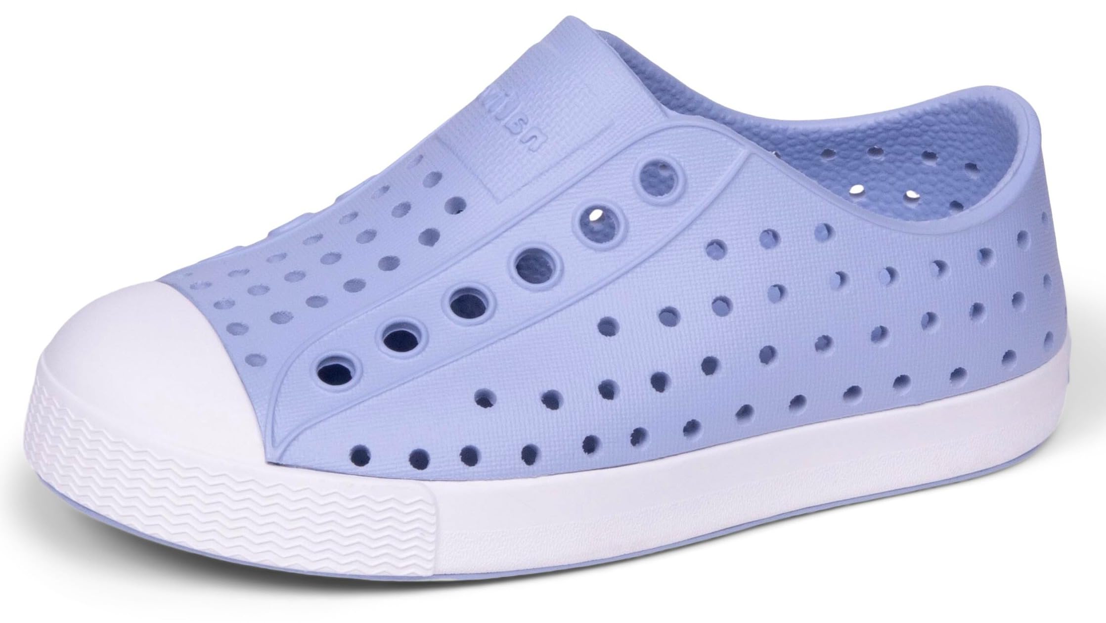 Native Shoes Unisex-Kids Jefferson Sneakers, Future Purple/Shell White, 6 Toddler