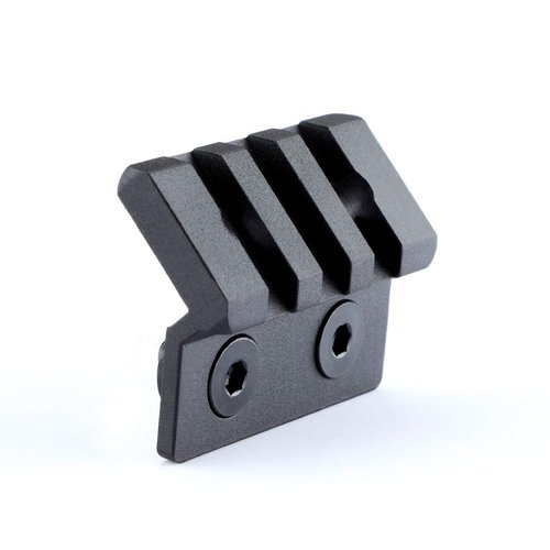 LEGEED Offset Light/Optic Picatinny Rail Mount 3-Slot Black
