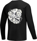 Skiennix Fishing Shirt for Men - Long Sleeve UPF 50+ UV Sun Protection Rash Guard | Comfortable Fit