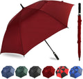 ZDSSM Automatic Open Golf Umbrella - Extra Large 54/62/68/72 Inch Windproof & Waterproof Double Canopy
