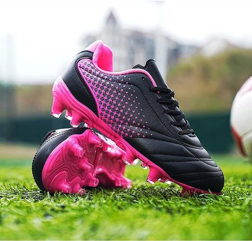 LIZRHA Soccer Shoes - Lightweight Cleats for Boys & Girls | Ideal for Outdoor & Indoor Play