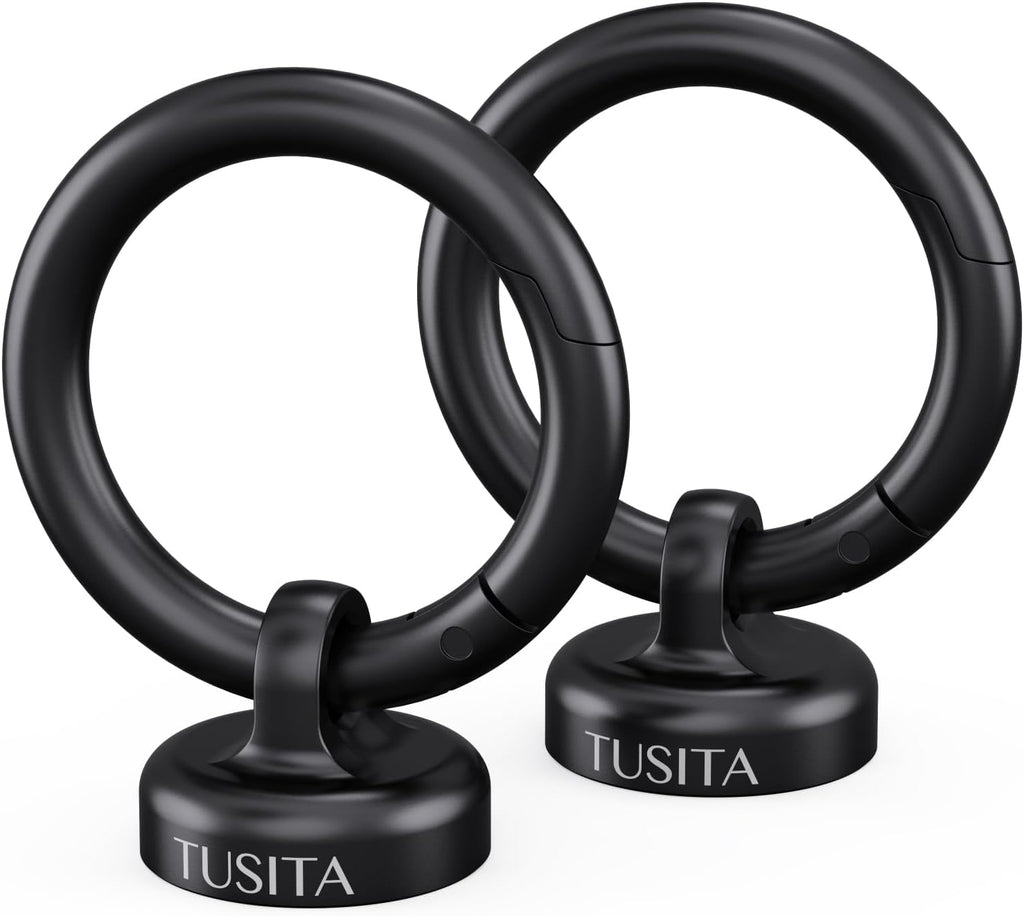 TUSITA Portable Magnetic Hook - Compatible with Olight & NEBO Flashlights | 2-Pack